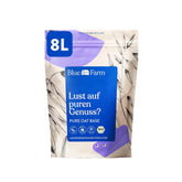 Blue Farm Pure Oat Base para bis 8 Litros Haferdrink zum Selbermischen – 100% mejor calidad biológica – 100% vegano, sin lactosa y sin gluten – 90% blanco Verpackungmüll