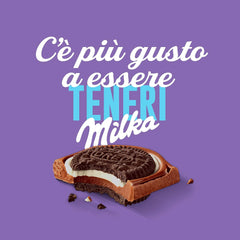 Chocolate con leche | Sándwich de barra de chocolate | Barras de chocolate Milka | 90 ml en total