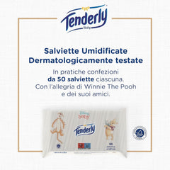 Toallitas Baby Disney, 50 toallitas húmedas suaves, Ideales para la limpieza diaria del bebé, Con personajes de Disney, Made in Italy, Toallitas húmedas para bebés dermatológicamente testadas Naty Shop