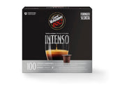 Caffè Vergnano 1882 - Èspresso Kompostierbare Kaffeekapseln , Kompatible Mit Nespresso, Intenso (Intensiv) - Packung Enthält 100 Kapseln