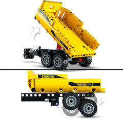 LEGO Technic Tractor 4x4 John Deere 9620R con remolque volquete Juguete agrícola clásico para niños y niñas Kit de modelos coleccionables de 8 años 42136 Juegos de construcción Besuche den LEGO-Store