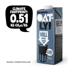 Oatly Haferdrink 2,8% Fett - Paquete con 6 (6 x 1 Litro)