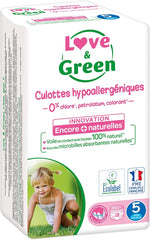 Pañales hipoalergénicos, talla 5, 1 paquete - 18 piezas