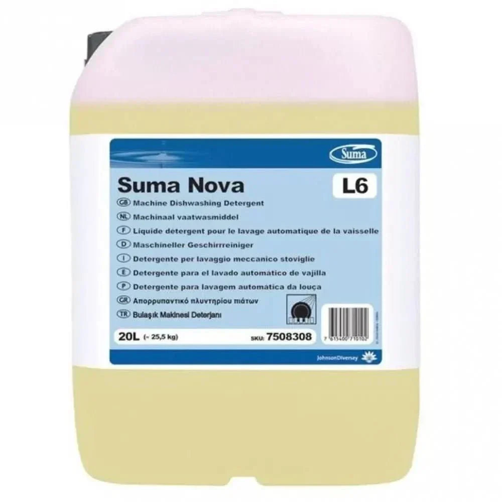 Detergente lavavajillas SUMA NOVA L6, Diversey, 20L Detergenti Nati Shop