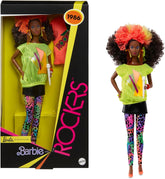 Barbie Signature-Puppe, The Rockers Sammelfigur Repro-Deedee-Puppe, 40. Jubiläum der Produktlinie von 1986, Puppenständer und ausstellbare Verpackung, JJY11