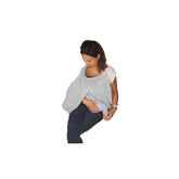 Toalla de lactancia blanca Alimentación Bebé y Complementos Lactancia Naty Shop Gris