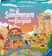 Ravensburger 24687 Castillos de arena de Borgoña - Juego para niños a partir de 5 años, para 2-4 jugadores