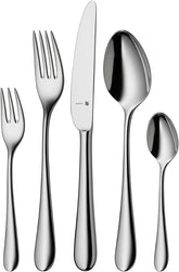 WMF Merit set de tacâmuri din oțel inoxidabil, Cromargan Protect lustruit, rezistent la zgârieturi, se poate spăla în mașina de spălat vase Naty Shop
