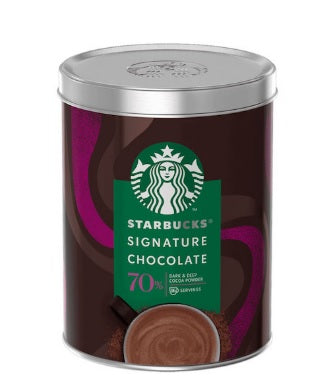 Chocolate Starbucks Signature 70% chocolate caliente, 300g