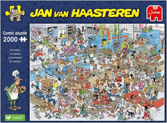 Jan Van Haasteren, The Bakery, puzzle jigsaw 2000 piese adulți Puzzle Naty Shop