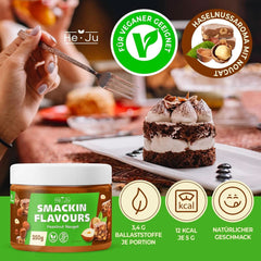 He-Ju Polvo con sabor a pan de jengibre y avellanas, 250 gramos Naty Shop Flavors