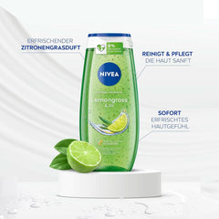 Gel de duș NIVEA Lemon Grass And Oil, 250 ml Duș și baie Naty Shop