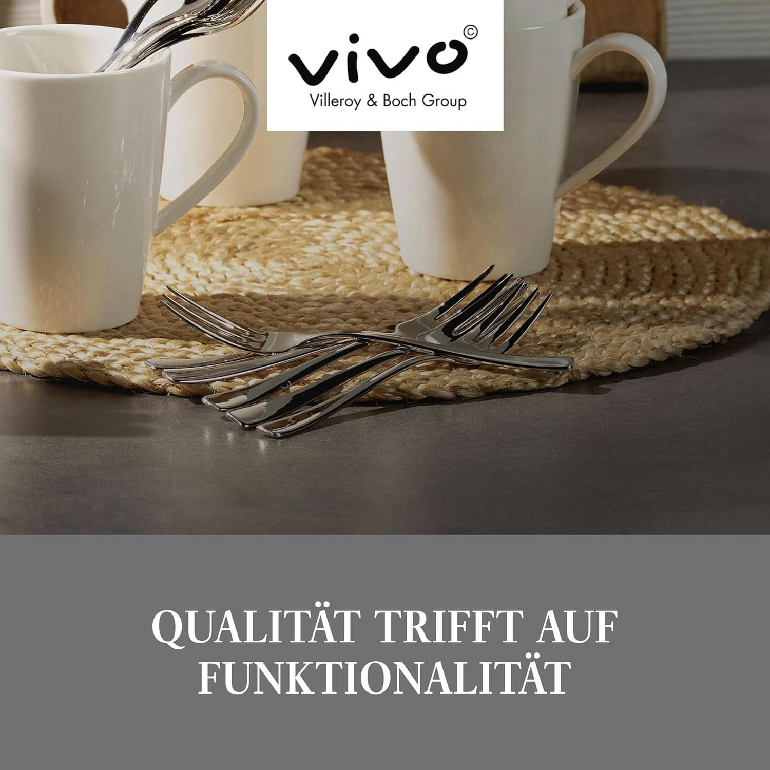 Vivo by Villeroy & Boch - Set tacâmuri Voice Basic 30 piese pentru 6 persoane Naty Shop