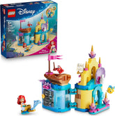 LEGO ǀ Disney Princess Arielles Magisches Mini-Schloss - Spielzeug Schloss aus Die kleine Meerjungfrau mit Einer Mikro Puppe, Tierfiguren Sebastian & Fabius - Geschenk für Mädchen ab 5 Jahren - 43285