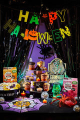 Set de reumplere colorat HEITMANN KREATIV pentru fursecuri și băuturi de Halloween