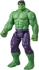 Hasbro E74755L2 Marvel Avengers Titan Hero Series Blast Gear Deluxe Hulk Figura de acción 30 cm Grande Juguete inspirado en Marvel Comics para niños 4+ figuras de acción Naty Shop Título predeterminado