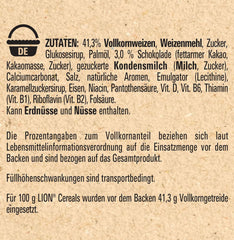 Cereales (+20%), Cereal de Chocolate y Caramelo y 41% de Cereales Integrales, Copos de Desayuno con Vitaminas y Minerales, Paquete de 2 (1 x 480g)
