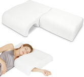 HOMCA Pernă din spumă de memorie pentru dormit, pernă de cuplu, pernă de braț, pernă confortabilă curbată respirabilă, pernă de presiune lentă de revenire pentru suportul lombar al brațului Perne ortopedice cervicale Naty Shop Titlu implicit