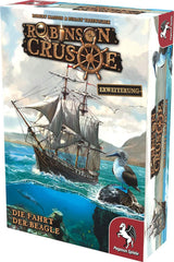 Pegasus Spiele 51946G - Robinson Crusoe Viaje del Beagle (Expansión), Medio