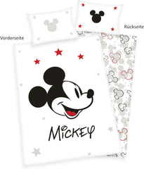 Ropa de cama Mickey Mouse, reversible, 100% algodón Ropa de cama - infantil Naty Shop