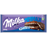 Milka Mmmax Oreo – Chocolate con leche alpino con galletas Oreo crujientes y crema de leche – 300g