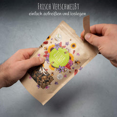 100 g de semillas de flores silvestres para un colorido pasto de abejas: mezcla de semillas de flores silvestres vibrantes y ricas en néctar para abejas y mariposas (incluye libro electrónico GRATIS)