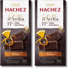 Barra de Cacao Hachez - Barra Cacao d'Arriba Mango (1x 100 g)