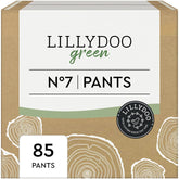 LILLYDOO Pantalón Eco Talla 7 (17+ kg) Caja Mensual (85 Piezas)