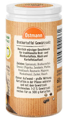 Ostmann Gewürze - Bratkartoffel Gewürzsalz | Pikant-salziges Gewürz für Kartoffelgerichte | 60 g en Der Streudose