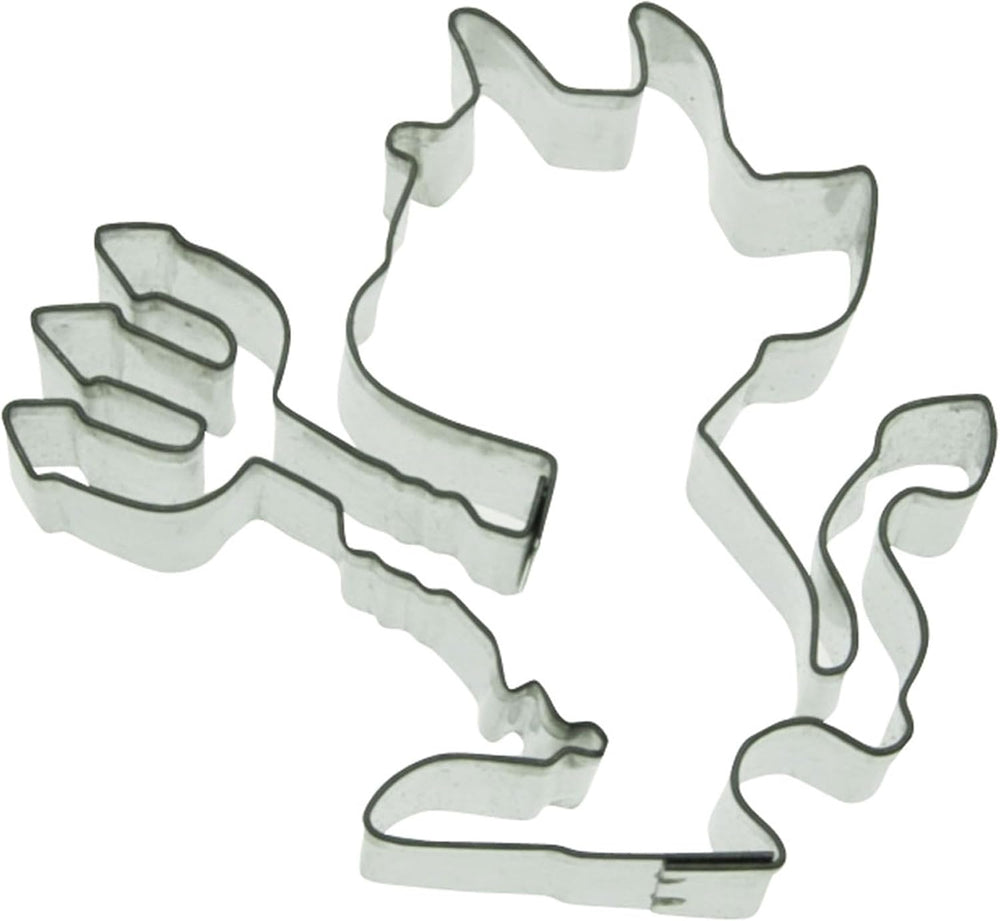 Städter Ausstecher Teufel, Edelstahl, Plata 7 cm