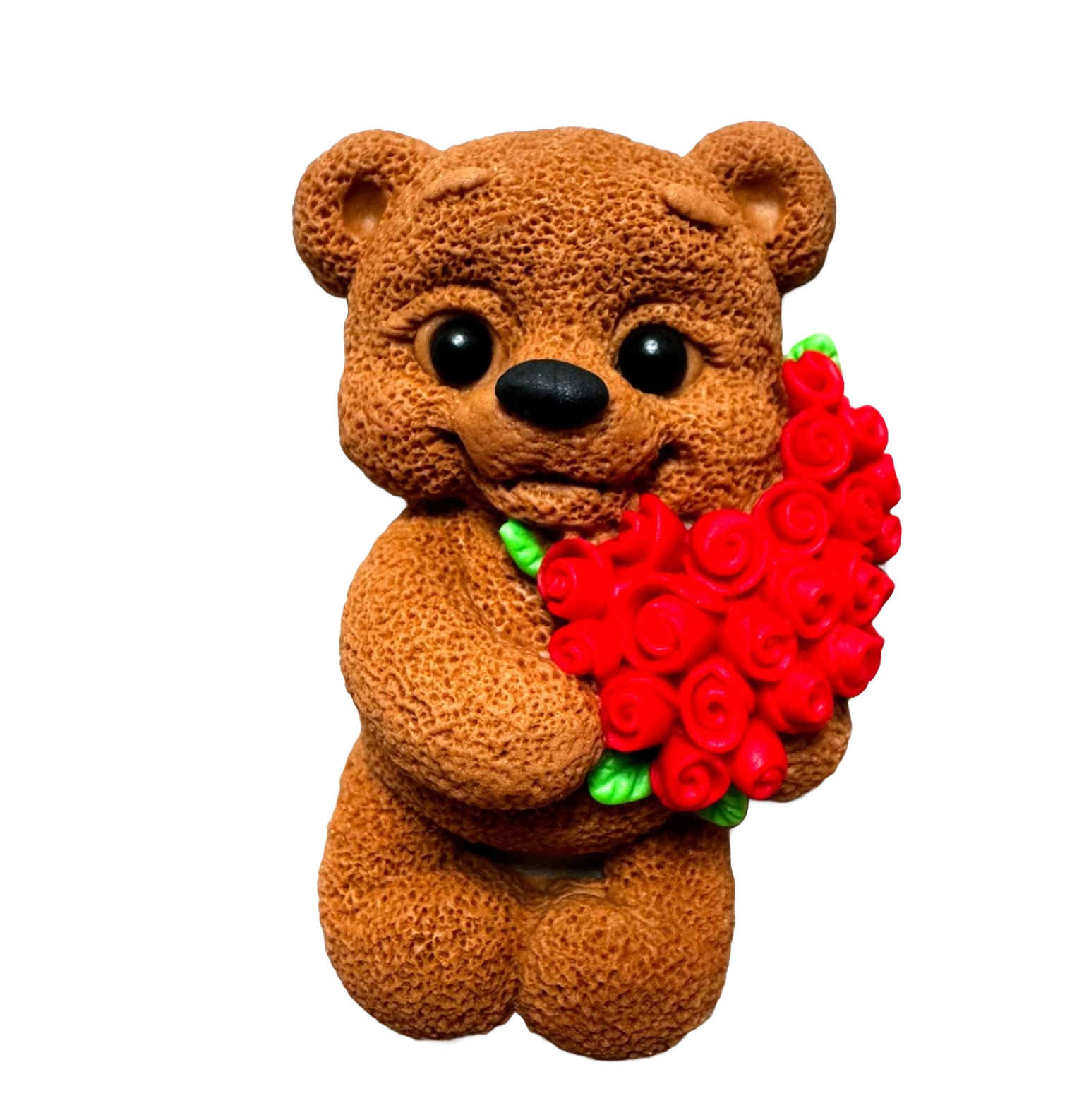 Decoratiune comestibila din zahar, Ursulet Decoratiuni din Pasta de Zahar Naty Shop