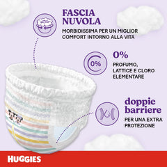 Pañales Huggies Ultra Comfort, talla 4 (9-14 kg), paquete de 72 pañales