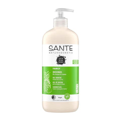 SANTE Natural Cosmetics Gel de ducha refrescante con fragancia cítrica, 950 ml Ducha y baño Naty Shop 950 ml Afrutado, fresco