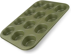 Zenker Muffinform Für 12 Stück – Ressourcenschonende Und Klimaneutrale Backform Für Muffins Und Cupcakes – 12Er Muffinblech Mit Veganer Antihaftbeschichtung Moldes y bandejas para hornear Naty Shop Muffinform