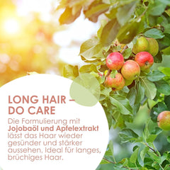 Jean & Len Care Shampoo Jojoba & Apple, nutre el cabello largo y frágil, 300 ml Ducha y baño Jean & Len