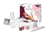 alessandro STRIPLAC PEEL OR SOAK DELUXE KIT - Set de esmaltes de uñas UV - Para una manicura profesional y delicada en 15 minutos - Vegano y libre de crueldad animal - Incluye lámpara LED