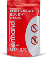 Eiklarpulver (350g) | Getrocknetes Eiklar Pulver | Eialbumin para Backen & Kochen | Ohne Zusatztoffe | Envasado en bolsa con cremallera sin lactosa