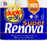 Hârtie sanitară dublă Renova, 18 role