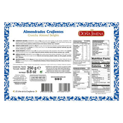 – Fursecuri crocante cu migdale, cea mai înaltă calitate, biscuiți tipici de Crăciun, rețetă artizanală, 250 g (pachet de 2)