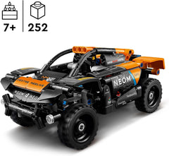 LEGO Technic Juego de coches de carreras NEOM Mclaren Extreme E, juguete de motor para niños, coche de viento para construir, regalo técnico para niños y niñas de 7 años 42166 Juegos de construcción Besuche den LEGO-Store