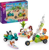LEGO Friends Aventura en la playa con perros, juguete de construcción para niñas de 6 años, juego de animales con 2 minifiguras y 2 figuras de Corgi, regalo para niños creativos, juego de construcción de aventuras con tabla de surf 42641 Juegos de construcción Besuche den LEGO-Store Default Title