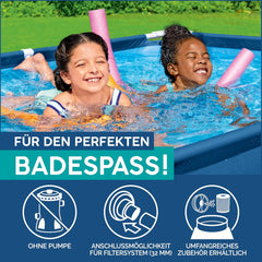 Piscina 2,59m x 1,70m x 61cm / 8'6" x 67" x 24"