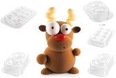 SILIKOMART Kit Rudolf Formen para Chocolate, Navidad, 5 piezas Cocina Naty Shop