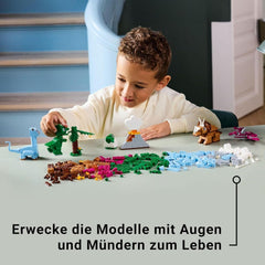 LEGO Classic Set de construcción de dinosaurios creativos con modelos de animales y figuras hechas de ladrillos, experiencia de juego imaginativo, regalo para niños y niñas de 5 años, incluidos T.Rex y Triceratops 11041 Juegos de construcción Besuche den LEGO-Store