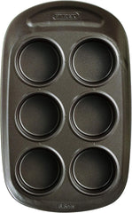 Pyrex BANDEJA 6 MAGDALENAS ASYMETRIA PX Muffinförmchen, Metall, Bunt, 6 Moldes y bandejas para magdalenas Naty Shop