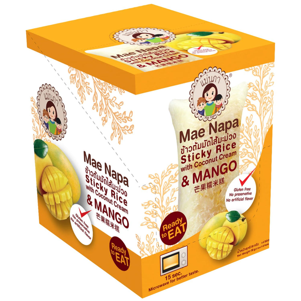 - Arroz meloso con coco y mango - (6 x 80 g)