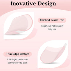 96 buc unghii scurte tip unghii acrilice roșii cu acoperire completă – Unghii artificiale lucioase de Anul Nou, naturale și confortabile pentru femei și fete (stil roșu și strălucitor)