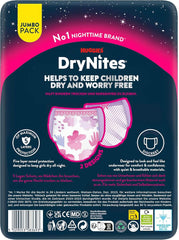 Huggies Drynites Nachtwindeln Bei Bettnässen, Für Mädchen Ab 13 Bis Ca. 17 Jahre (48-60 KG), 33 Stück (3X11), Jumbo-Monatspack, Pañal-Pants XL Accesorios Alimentación y Lactancia Baby Naty Shop