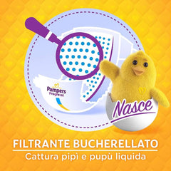 Pampers Progressi nou-nascut, 168 scutece, Marimea 1 (2-5 Kg) Mama si Copilul Naty Shop