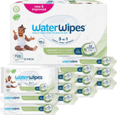 WaterWipes Sensitive+ Toallitas húmedas para bebés y niños pequeños, 720 unidades (paquete de 12), limpieza, cuidado, protección 3 en 1, 99,9% agua, limpieza texturizada, sin fragancia